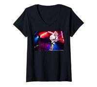 Mujer La Leyenda del Rock de AC DC Riffs Marshall Stacks Live Camiseta Cuello V