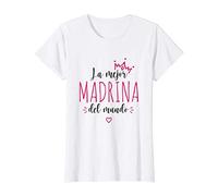 Mujer La Mejor Madrina Del Mundo Super Día de la Madre Mamá Camiseta