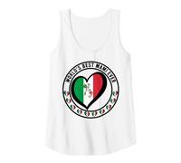 Mujer La mejor mamá del mundo que haya tenido suerte de ser mamá italiana Mamma Bruh Camiseta sin Mangas