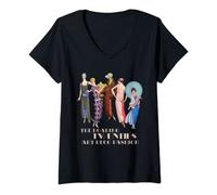 Mujer La moda Art Deco de los años 20 Camiseta Cuello V