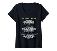 Mujer La oración del Tequila Camiseta Cuello V
