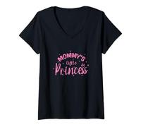 Mujer La princesita de mamá Camiseta Cuello V