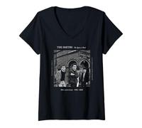 Mujer La Reina de los Smiths está Muerta 1986-2026 Morrissey Stephen Wright Camiseta Cuello V