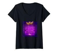 Mujer La Reina del Flow - Venganza Camiseta Cuello V