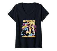 Mujer La revolución comienza desde dentro: diseño de arte pop audaz Camiseta Cuello V