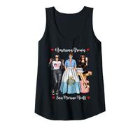 Mujer La Sexy Mitad de San Marino Roots Heritage, cultivada en Estados Unidos Camiseta sin Mangas