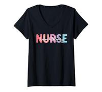 Mujer Labor & Delivery Nurse Camiseta Cuello V