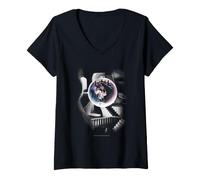 Mujer Labyrinth Stairs Scene with Sarah 80's Vintage Fantasy Movie Camiseta Cuello V