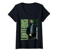Mujer Lanterns John Stewart Tall Camiseta Cuello V