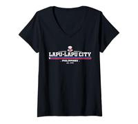 Mujer Lapu Lapu City Philippenes Camiseta Cuello V