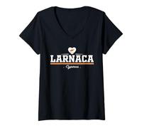 Mujer Larnaca Cyprus Camiseta Cuello V