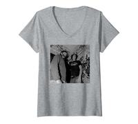 Mujer Las Llaves Negras Dan Auerbach Patrick Carney Andy Willsher Camiseta Cuello V