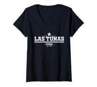 Mujer Las Tunas Cuba Camiseta Cuello V