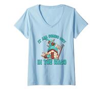 Mujer Laundry GNOME Graphic For Women It All Comes out In The Wash Camiseta Cuello V