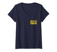 Mujer Leeds Yorkshire Elland England Hombres Mujeres Niños Niñas Camiseta Cuello V