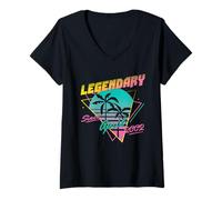 Mujer Legendary Since April 2002 Camiseta Cuello V