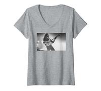 Mujer Lemmy Kilmister As of Spades Motorhead 1981 Camiseta Cuello V