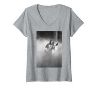 Mujer Lemmy Kilmister Motorhead Live Otro Día 1983 Camiseta Cuello V