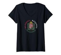 Mujer Lengua húngara - Cultura magiar e Historia húngara Camiseta Cuello V