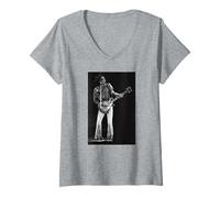 Mujer Lenny Kravitz Live 1990 Deja Que el Amor gobierne el Rock Camiseta Cuello V