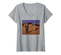 Mujer Leonard Nimoy Actor Desert Star Trek por Michael Grecco Camiseta Cuello V