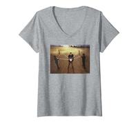 Mujer Leonard Nimoy Star Trek Actor Desierto Escena Michael Grecco Camiseta Cuello V