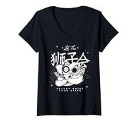 Mujer Let The Lion's Energy Guide Your Steps Camiseta Cuello V