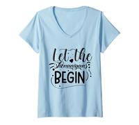Mujer Let The Shenanigans Begin | St Patricks Day Camiseta Cuello V