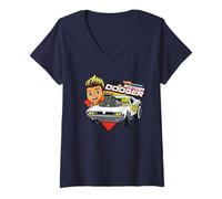Mujer Let's Race de Hot Wheels - Rodger Dodger Camiseta Cuello V
