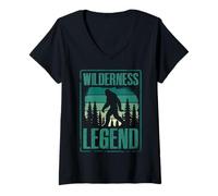 Mujer Leyenda del Desierto Camiseta Cuello V
