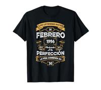 Mujer Leyendas Febrero 1996 Hombre Mujer 30 Años Cumpleaños Camiseta