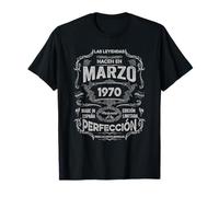 Mujer Leyendas Marzo 1970 Hombre Mujer 56 Años Cumpleaños Camiseta
