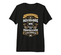 Mujer Leyendas Noviembre 1975 Hombre Mujer 50 Años Cumpleaño Camiseta Premium