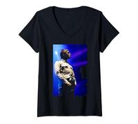 Mujer Liam Gallagher Oasis En 10 Años De Ruido Y Confusión Tour Camiseta Cuello V