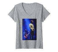 Mujer Liam & Noel Gallagher Oasis Concierto de Ruido y confusión Camiseta Cuello V