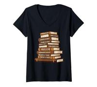 Mujer Libros de Historia Negra Sueñan como Martin Africano Mujeres Hombres Niños Camiseta Cuello V