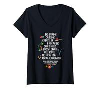 Mujer Líder Educativo Inspirador de apreciación del Director de la Escuela Camiseta Cuello V