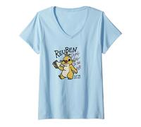 Mujer Lilo & Stitch Reuben Don't Stay In The Lab Camiseta Cuello V