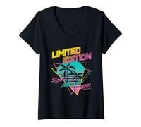 Mujer Limited Edition Since March 2001 Camiseta Cuello V