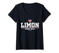 Mujer Limon Costa Rica Camiseta Cuello V