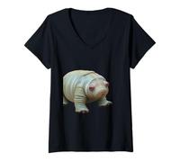 Mujer Lindo oso de agua Tardígrado como criatura - PanfurWare LLC Camiseta Cuello V