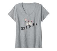 Mujer Línea de Tesoros Camiseta Cuello V