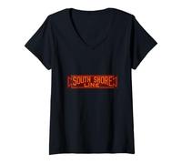 Mujer Línea South Shore Camiseta Cuello V