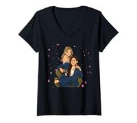 Mujer LingOrm Only You | Tailandés GL Pareja Ilustración Fan Art Camiseta Cuello V