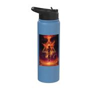Mujer Llamas Cósmicas Triángulo Transformación de Poder Stainless Steel Insulated Water Bottle