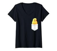 Mujer Lo siento, no puedo. Mi Schipperke me necesita en casa. Camiseta Cuello V