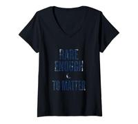 Mujer Lo Suficientemente Raro como para Importar May 31 2026 Segundo gráfico de Luna Llena Camiseta Cuello V