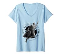 Mujer Logotipo de Superman Nuevo Diseño 2025 Camiseta Cuello V