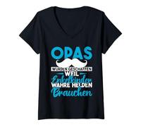 Mujer Los Abuelos fueron Creados Porque los Nietos Necesitan Camiseta Cuello V