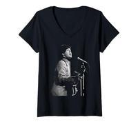 Mujer Los Beatles Paul Mccartney Live Wembley 1965 Camiseta Cuello V